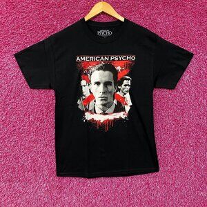 American Psycho Trio Horror Movie T-Shirt Size Large